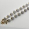 Vintage Monet White Necklace. - Image 4