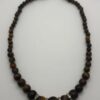 Vintage Tiger Eye Sterling Silver Necklace (ML44) - Image 10