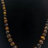 Vintage Tiger Eye Sterling Silver Necklace (ML44) - Image 14