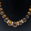 Vintage Tiger Eye Sterling Silver Necklace (ML44) - Image 15