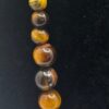 Vintage Tiger Eye Sterling Silver Necklace (ML44) - Image 21