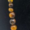 Vintage Tiger Eye Sterling Silver Necklace (ML44) - Image 22
