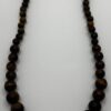 Vintage Tiger Eye Sterling Silver Necklace (ML44) - Image 6