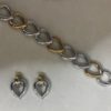 *Vintage 1970s Courrèges Three-Piece Jewelry Set** - Image 3