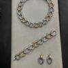 *Vintage 1970s Courrèges Three-Piece Jewelry Set** - Image 6