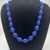 Elegant Blue Monet Designed Necklace