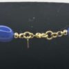 Elegant Blue Monet Designed Necklace - Image 2