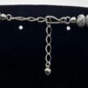 **Elegant Zebra Jasper Silver Necklace - 21 Inches Long**(ML47). - Image 3