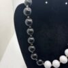 Napier Vintage Necklace Black & White - Image 3