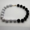 Napier Vintage Necklace Black & White - Image 6