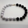 Napier Vintage Necklace Black & White - Image 9