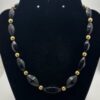 Vintage Napier Black Oval Necklace
