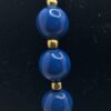 Signed Vintage Monet Blue Bracelet. (ML45) - Image 6
