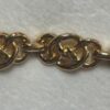 Vintage Courreges Gold Tone Necklace and Bracelet - Image 2