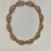 Vintage Courreges Gold Tone Necklace and Bracelet - Image 4