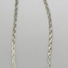 Tricolor Sterling Silver Braided Necklace - Image 2