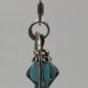 Sterling Silver Earrings with Blue Bead Dangle.(ML46). - Image 4