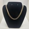 Italian Sterling Silver With Vermeil Necklace - Image 8